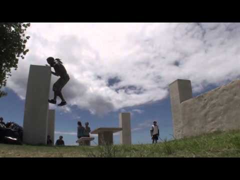 Hawaii Parkour - Fight The Cat!