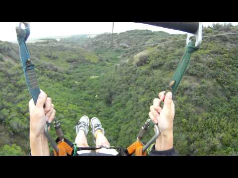 GoPro Hawaii Ziplining