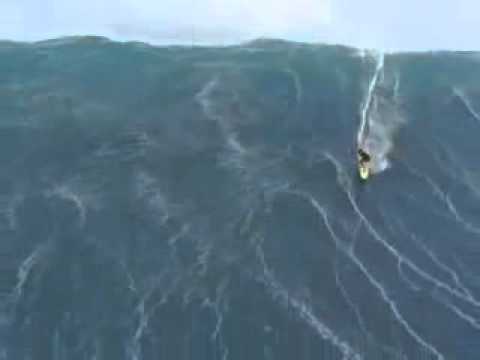 Surfing Hawaii Tow In Big Waves Jawes!
