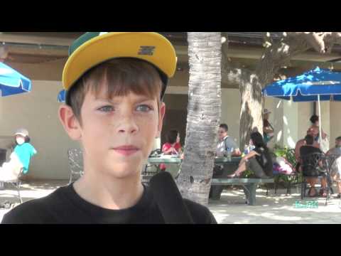 On the Beach at Waikiki with Jaden Balmos