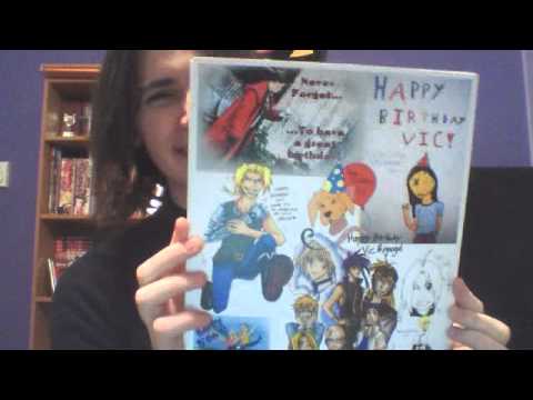 Vic's Birthday Card! From Robin and the Rangers