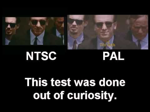 Proof that PAL movies run 4% faster than NTSC