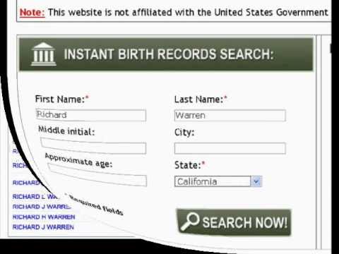 Barack Hussein Obama's BIRTH is NOT Registered in Honolulu, Hawaii by Online Search Evidence