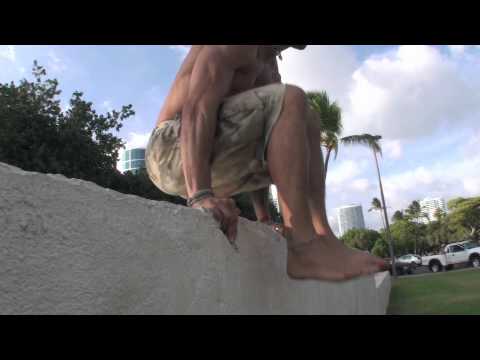 Hawaii Parkour Drill Series - Dip and lift...