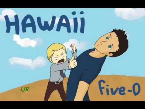 Hawaii Five-0 Poka Poka - Steve and Danno Animation