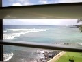 Condo view Kuhio Shores in Kauai Hawaii 2010