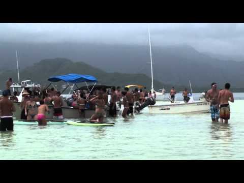 Sea Doo Challenger @ Sandbar Kaneohe Hawaii