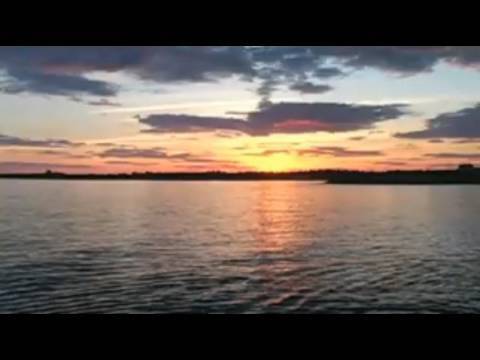 Relaxation Meditation Sunset Over the Ocean