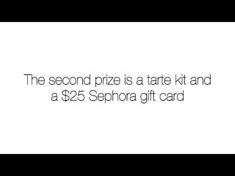 GIVEAWAY- Urban Decay, Tarte, and Sephora GIVEAWAY- Urban Decay, Tarte, and Sephora