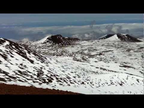 Snow in Hawaii 2012: Mauna Kea