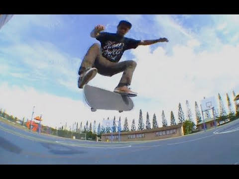 Lionel DeGuzman - NEW Skate Part - Best back heels in the biz!
