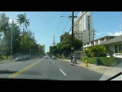 On Date street in Honolulu Hawaii