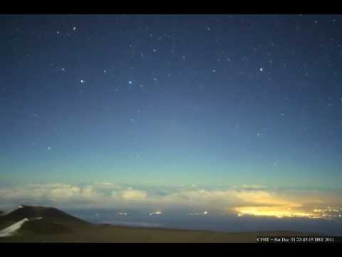 UFO sighting over Hawaii 2012
