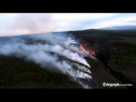 Hawaiian volcano erupts Hawaiian volcano erupts