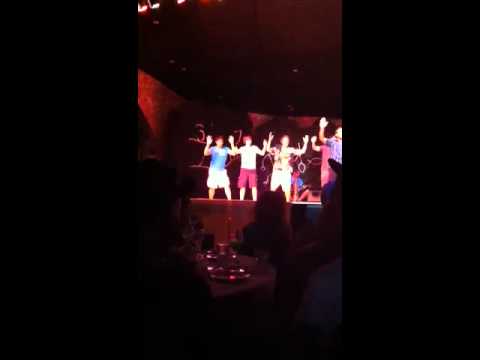 Grant and Grayson dancing in Hawaii!
