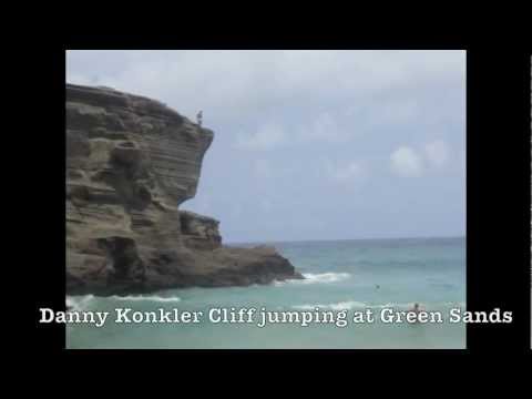 HUGE 48 foot Cliff JUMP in Hawaii at Green Sands Beach