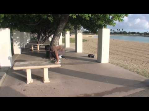 Hawaii Parkour Drill Series - Bench Ups