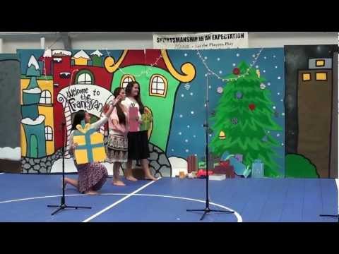 The Grinch steals Baby Jesus at St. Francis School The Grinch steals Baby Jesus at St. Francis School