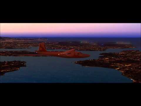 FSX HD Pattern Flight Graphics Test, Hawaii ~N523MS.wmv
