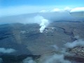 Hawaii Volcano Air Tours: Kiluea Volcano Summit 2007 magma chamber degassing vent