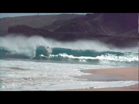 Sandy Beach full point spinners on big ass Kenu bodyboard Sandy Beach full point spinners on big ass Kenu bodyboard