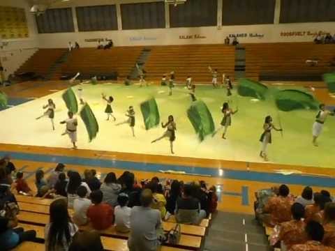 Mililani High School Winter Guard 2012 Hawaii Invitational